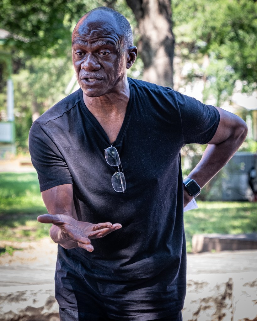 A passionate speaker.