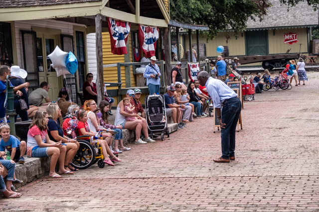 He's an entertainer.